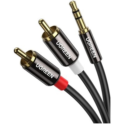 Klinke Cinch Kabel 3Meter Stereo Audio Verbindung Kabel