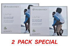2 PACK  Nu Skin Pharmanex Lifepak Anti Aging  Authentic New Stock 12/2026