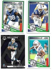 78 INDIANAPOLIS COLTS FOOTBALL CARDS ROOKIES STARS INSERTS +