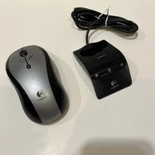 Logitech M-RBW112 Black Gray Wireless Mouse High Performance Laser With Receiver