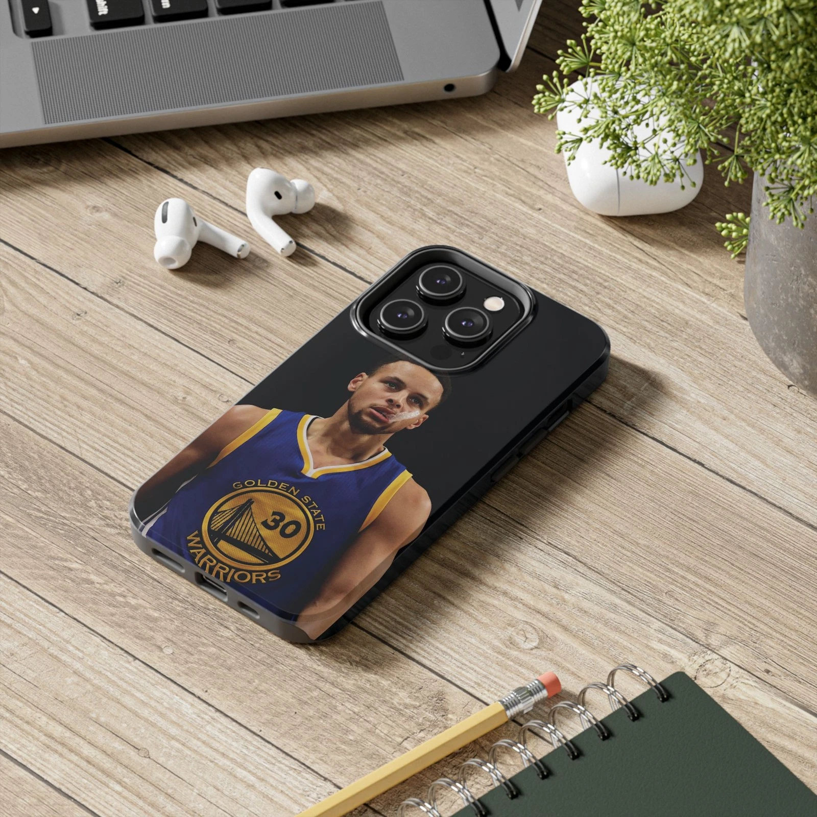 Golden State Warriors Stephen Curry Tough Phone Case, Basketball Fan Gift, NBA
