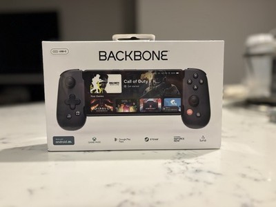 Backbone One USB-C Mobile Gaming Controller Compatible with Android Gen 1, Black