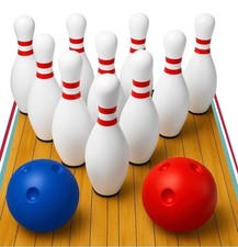     ActiveJoy Fun Strike Mini Kids Bowling Set - Indoor Family Fun -Great GIFT 