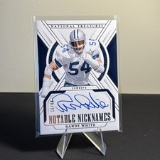2024 Panini National Treasures - Randy White Notable Nicknames #NN-RW /49 (AU)