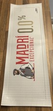 Madri Excepcional Rubber Bar Runner Beer Mat Man Cave Home 0.0 %