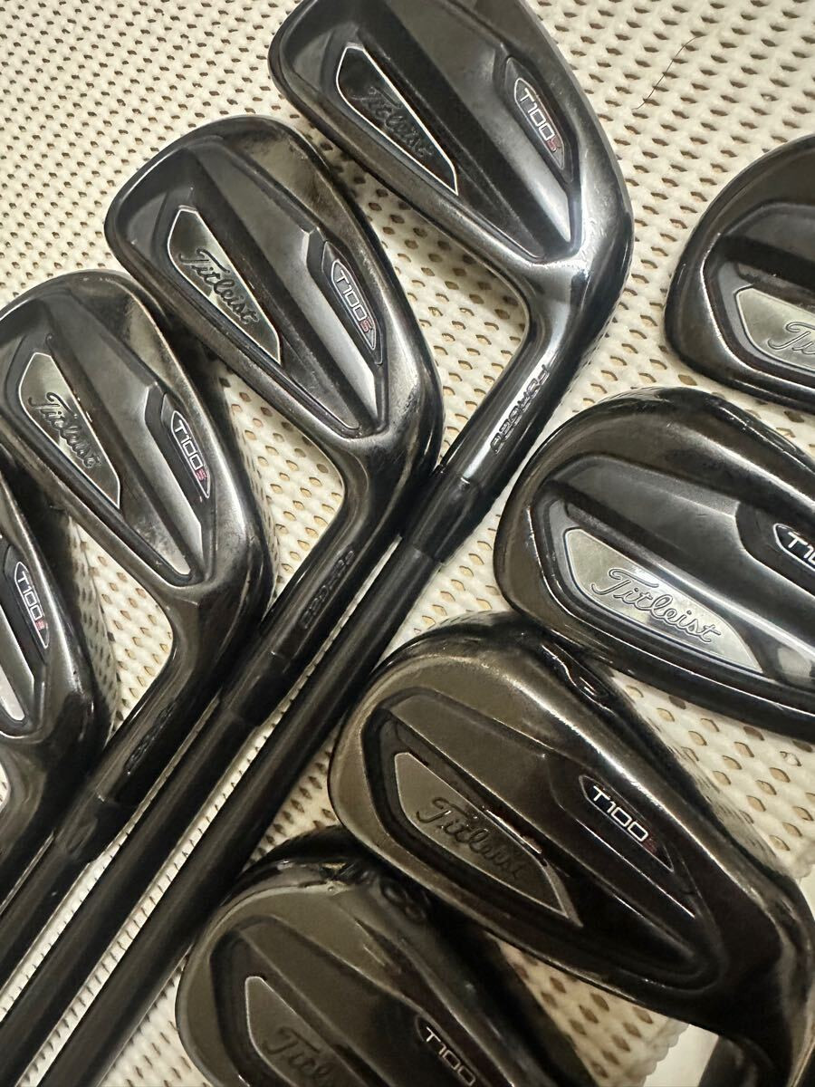 Titleist T100S 2019 BLACK 4 P 48 DG 105 S200 8pcs Worldwide Titleist T100S 2019 BLACK 4 P 48 DG 105 S200 8pcs Worldwide