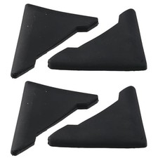 4Pcs Car Door Corner Guards, Black PVC Door Trim Molding Protects, Car Door