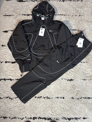 Nike x Corteiz RTW Reflective Trainingsanzug Set - Black/Camo