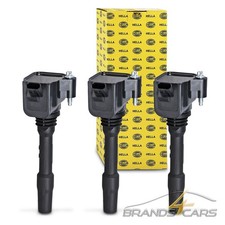 3x HELLA ZÜNDSPULE FÜR BMW 1-ER F20 F40 2-ER F45 3-ER F30 F32 i8 X1 X2 MINI B38
