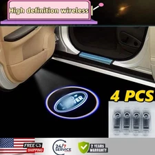 4PCS Laser LED Door courtesy Welcome Shadow Lights For Land Rover Range Rover