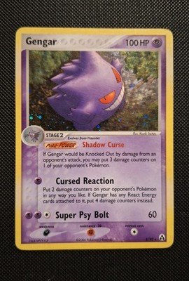 Pokémon Karte Gengar TCG 5/92 EX Legend Maker Holo Rare