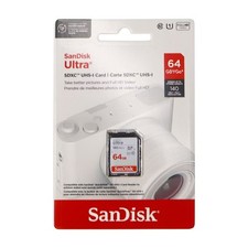 SanDisk 64GB Ultra 140MB/s UHS-I SDXC Memory Card - SDSDUNB-064G-GN6IN