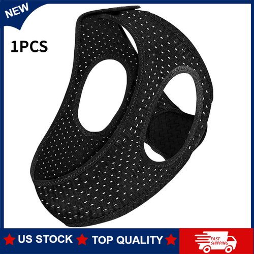 Anti Snoring Chin Strap Sleep Apnea Snore Stop Belt Snoreless Sleep Jaw Solution - Picture 2 of 9