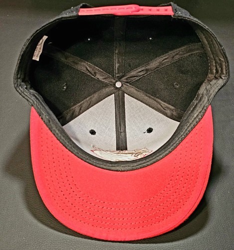 Fresno Grizzlies Snapback Cap Hat Rockies Milb Red Black - Picture 4 of 4