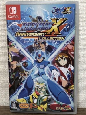 Mega Man X Legacy Collection Nintendo Switch Japan Import Getestet Komplett C...
