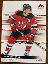 19-20 UD SP Authentic Hockey Red Limited 86 Taylor Hall