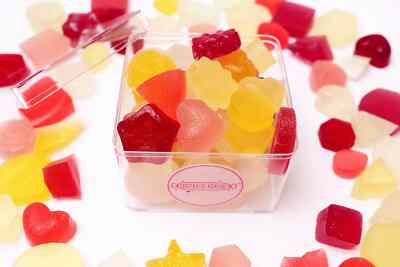 Nature Kohakutou Candy, 8oz jar, Edible Crystal Quartz, Japanese candy