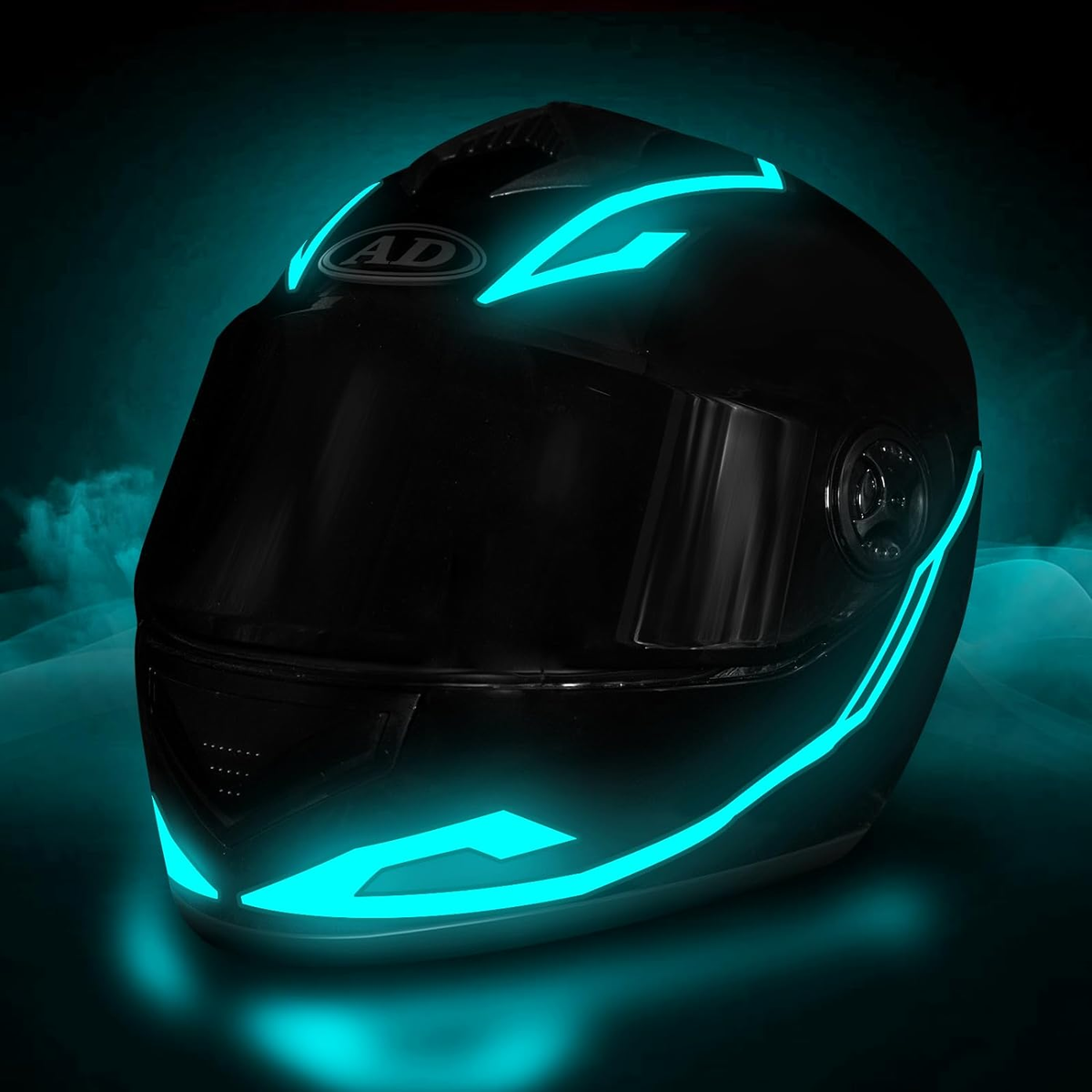Cascos Kov Luz Led Para Casco De Moto Casco Moto Kov Estelar Peek