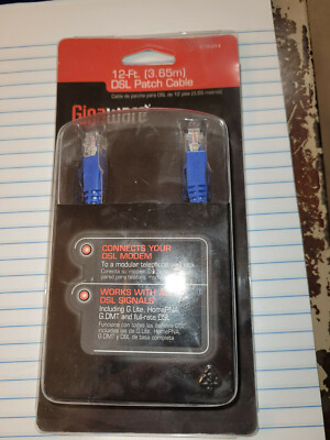 Gigaware (Catalog 2790014) 12-Foot DSL Patch Cable