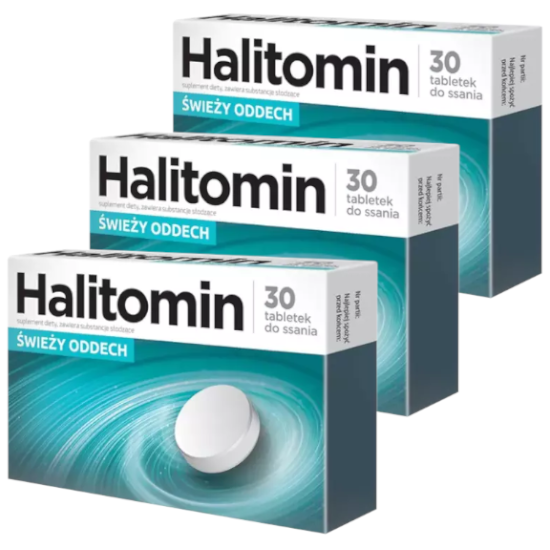 (Einheit/0,27€) Halitomin Halitosis gegen Mundgeruch 3 x 30 Tabletten