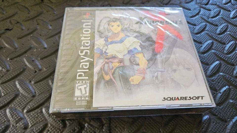 Sealed Xenogears Black Label Intact Y-Fold Original - Image 2 of 4