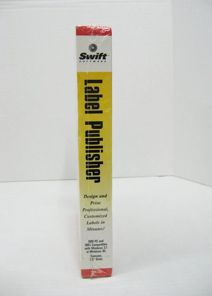 Swift Software - Label Publisher with Wizards - Vintage - BRAND NEW SEALED! - Image 3 of 3