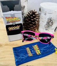 Goodr RARE BACK TO THE FUTURE Classic Movie Car VTG SOLD OUT Running Sunglasses