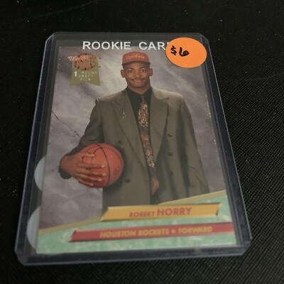 ROBERT HORRY ROOKIE CARD RC - Should Be In The Hall Of Fane! Houston Rockets 