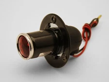 British Classic Jeweled Lens Lucas-Style MT211 Vintage Taillight Brake Light