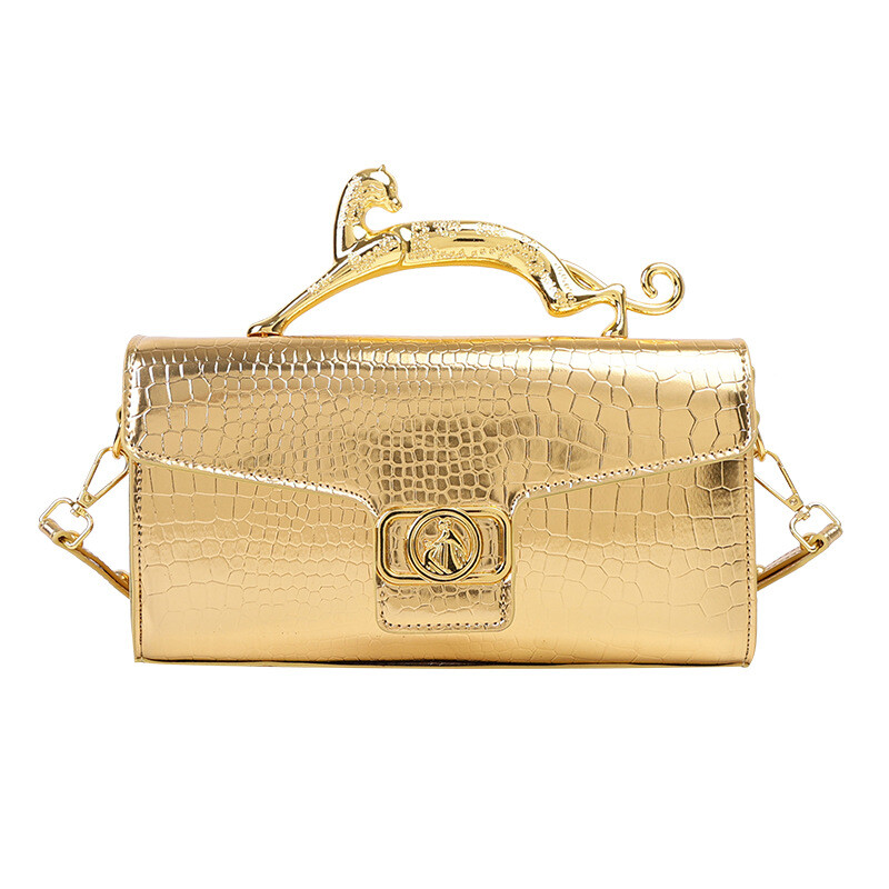 L Bolso Bandolera Cuadrado Horizontal de Un Hombro Bolsos de Mano con Carcasa