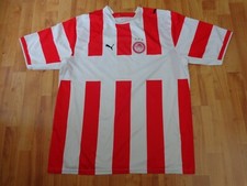 OLYMPIAKOS 2006-2007 MENS XL PUMA HOME FOOTBALL SHIRT GREECE