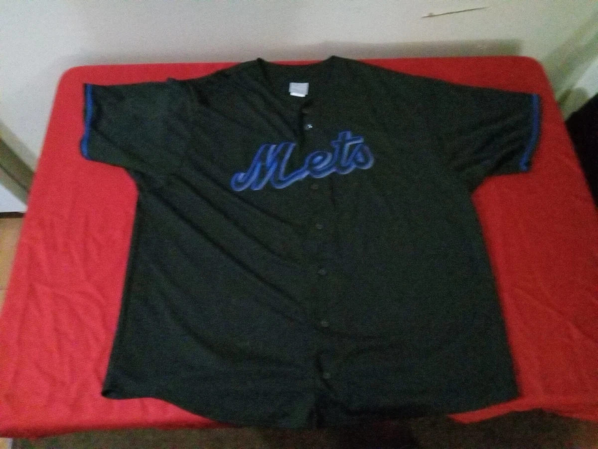 Genuine Merchandise New York Mets Black Jersey 3xl