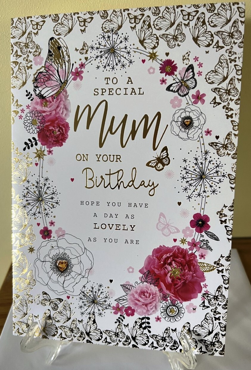 To A Special Mum On Your Birthday Card - Female - Foil - Party Celebration