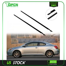 2 Pack For 2005-2010 Scion TC Door Glass Window Weatherstrip Seal Kit Left+Right