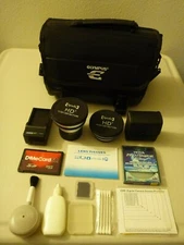 Opteka Telephoto Lens 52mm+Wide Angle Lens 52mm+3 Filter Lens Carrying Case+More