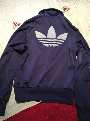 Stripes Jacket Track Top Trefoil Size 