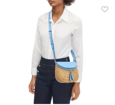 Kate Spade New York Catch Wicker Medium Crossbody - NWOT