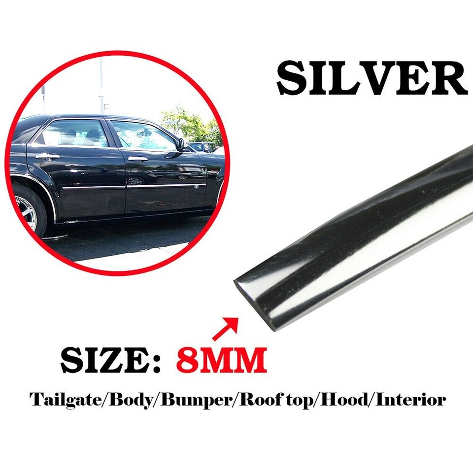 High quality Chrome Trim Molding 516 (8mm) for Car Roof Door Side
