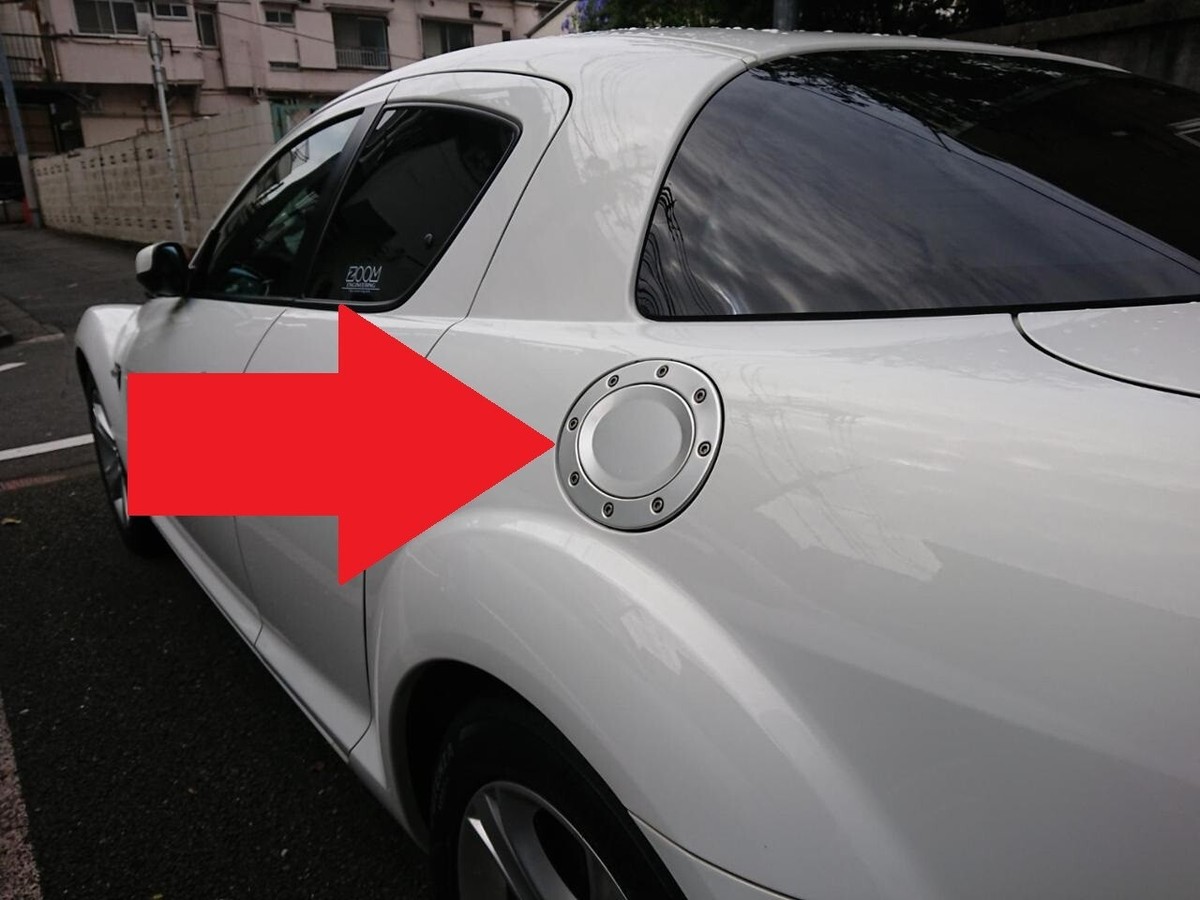 OEM Mazda RX-8 RX8 SE3P Option Fuel Lid F151-V4-640 F151V4640