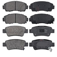 Set BeläGe Schuhe BremsbeläGe Vorne Und Hinten FüR Honda Iii (KöNig)