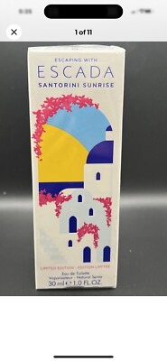 NEW Authentic ESCADA Santorini Sunrise  EDT 1.0 oz 100ml Perfume Limited! SEALED
