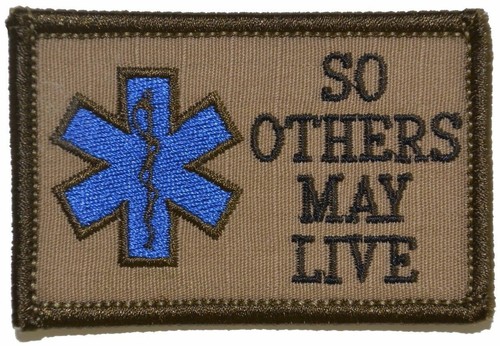 EMS So Others May Live - 2x3 Patch - Bild 4 von 12