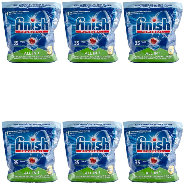 Finish Powerball All IN 1 Citrus 3 Tabs Dishwasher Tablets for sale