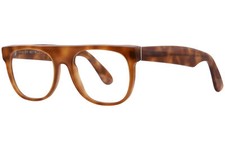 RetroSuperFuture Flat-Top-620 SS12 Eyeglasses Frame Light Havana Full Rim 50mm