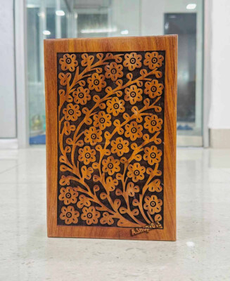 Handmade Rosewood Urn for Human Ashes Adult Wooden Box Urn Pet Urn for Dogs Cats