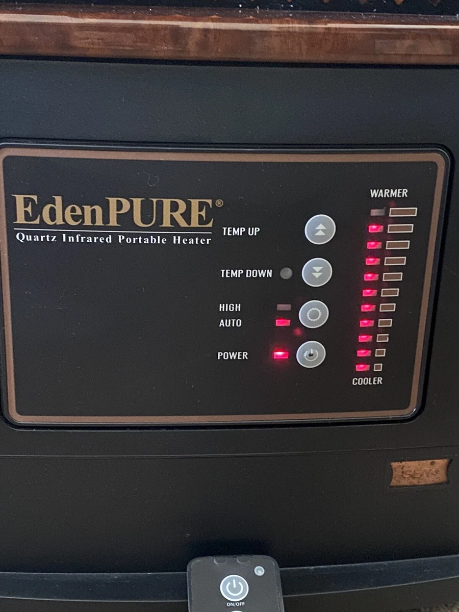 EdenPURE Quartz Infrared Portable Heater 45KX 1500W # USA1000 GEN4 W/  Remote | eBay