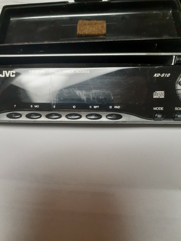 JVC KD-S10 CAR STEREO Detachable FACEPLATE ONLY