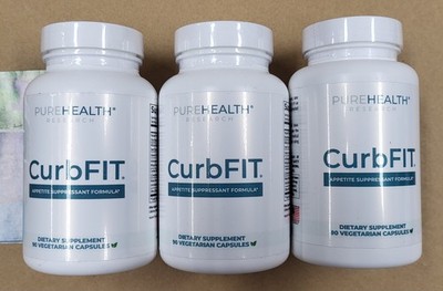 CURBFIT (3-pack) by PureHealth Research Doctor-Approved Weight Managemnt Formula
