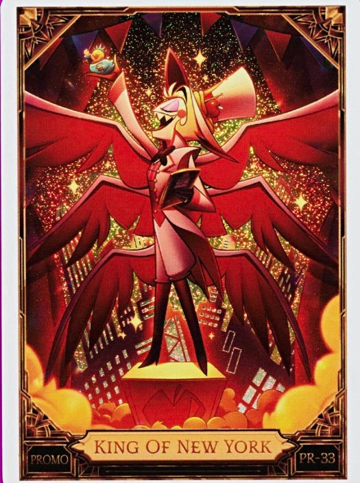 NYCC Cryptozoic Hazbin Hotel Promo Trading Card PR-33 Alastor King of New York