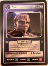 Danar Star Trek CCG Card Game DS9 Rare LP